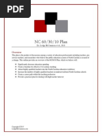 Download NC 60-30-10 Plan by NC Policy Watch SN201254376 doc pdf