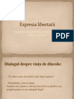 expresia libertatii