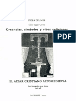 Arce Sainz (2000) Altar Cristiano Altomedieval