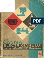 Cartea Electricianului de Intretinere Din Intreprinderile Industriale