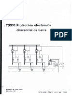 7SS10 Protección electrónica diferencial de barra Siemens