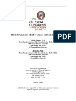 Effect of Flammable Cloud Treatment On Predicted Blast Loads