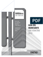 Guia Del Ingresante Cbc-exactas 2012