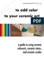 How to Add Color in Ceramics