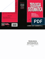 Teología Sistemática Tomo II (James Leo Garrett)