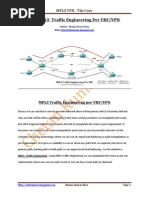 Lab- Mpls Te With Per Vrf