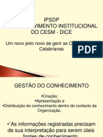 DESENVOLVIMENTO INSTITUCIONAL DA DELEGAÇÃO