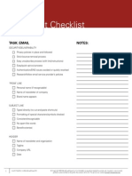 Audit Checklist