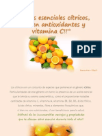 Aceites esenciales citricos