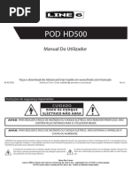 POD HD500 - Manual Básico