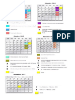Calendário UNIP 2013_2