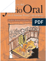 Tecnicas Del Juicio Oral Instruccional para Defensores para Juicio Oral PDF