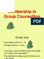 Group Counselling Essentials