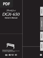 Download Yamaha DGX-650 Owners Manual by sweetaquida SN201358285 doc pdf