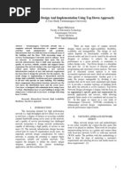 Download Campus Network Design and Implementation Using Top Down Approach - A Case Study Tarumanagara Uni by kflim SN201361667 doc pdf