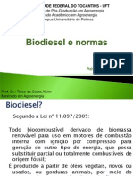 Biodiesel e Normas