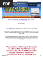 Download Download Perpustakaan File Konstruksi Proyek Di wwwfileKonstruksicom by Arhi Ajah Oi SN201367271 doc pdf