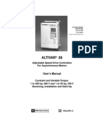 Altivar 66 ATV66 User Installation Manual