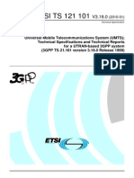 Technical Specifications and Technical Reports For A UTRAN-based 3GPP System