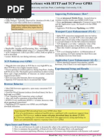 Practical Experience With HTTP and TCP Over GPRS