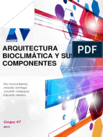 Arquitectura Bioclimática Instalaciones