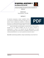 Studi Empiris Terhadap Kapabilitas Strategik Perusahaan Manufaktur Di Indonesia