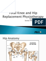 Total Knee and Hip Replacement Physiotherapy