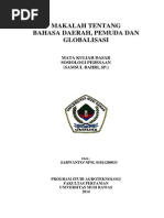 Download Makalah Bahasa Daerah Pemuda Dan Globalisasi by saroneto SN201391037 doc pdf