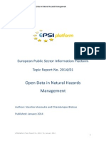  Open Data in Natural Hazards Management