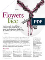 Tubular Ndebele & Stringing - Flowers and Lace