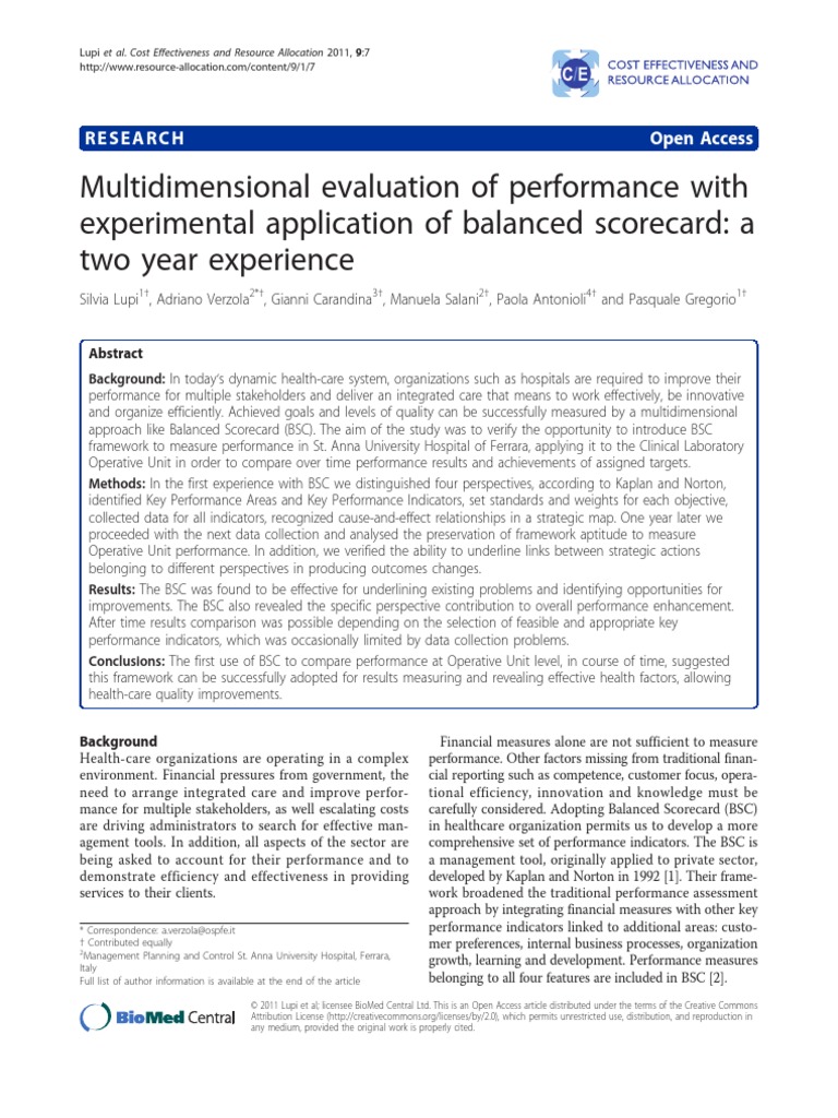 29+ Contoh Jurnal Balanced Scorecard PNG