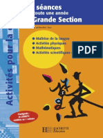 100 Séances Pour Toute Une Année de Grande Section