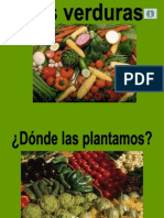 Powerpoint verduras 5 años