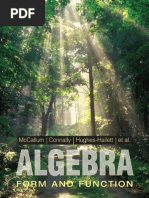 Download McCallum Algebra Form and Function 3rd edition by scoobybrowns SN201403997 doc pdf