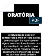 ORATÓRIA