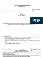 UTM CV 10 Ore Sem