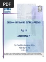 ENG 04466 - Aula 16 - Luminotécnica_ IV_V1.0 - Ago 2013