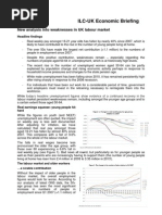 ILC-UK Economic Briefing - New Analysis on the Labour Market