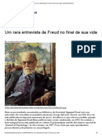 Um Rara Entrevista de Freud No Final de Sua Vida - Academiafreudiana