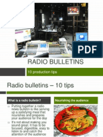 Radio Bulletins