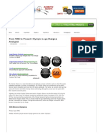 From 1896 To Present - Olympic Logo Designs Analyzed