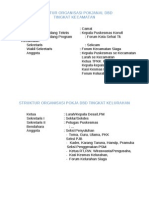 Struktur Organisasi Pokjanal DBD