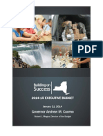 Gov. Andrew Cuomo 2014 Budget Book 012114