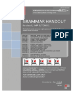 Grammar Handout (Consolidated) 2nd Edition