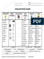 Indepstudytemplate