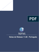 Notas Microsiga Protheus V11.80 POR