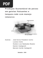 Criação de Peixes em Tanque Rede PDF