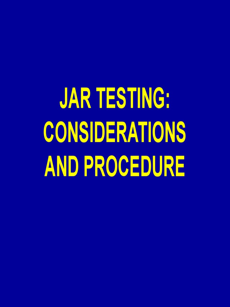 Water Treatment Coagulation Guide | PDF | Chemical Elements | Chemical ...
