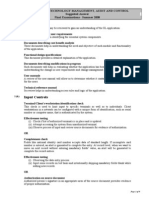 Input Controls: Information Technology Management, Audit and Control Suggested Answer Final Examinations - Summer 2008