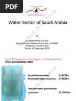 Jaef 2010: Water Sector of Saudi Arabia